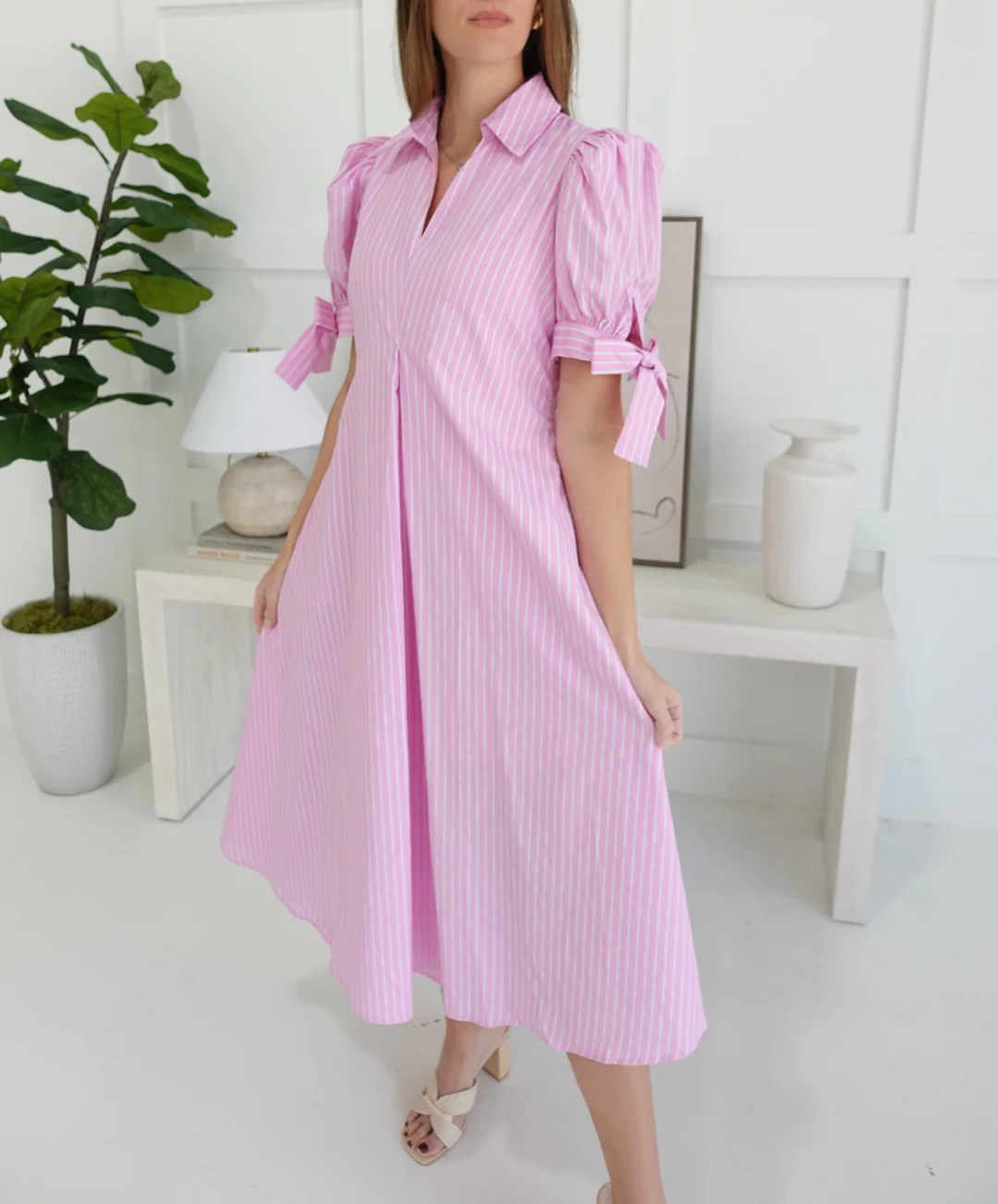 Erica Cotton Midi Dress