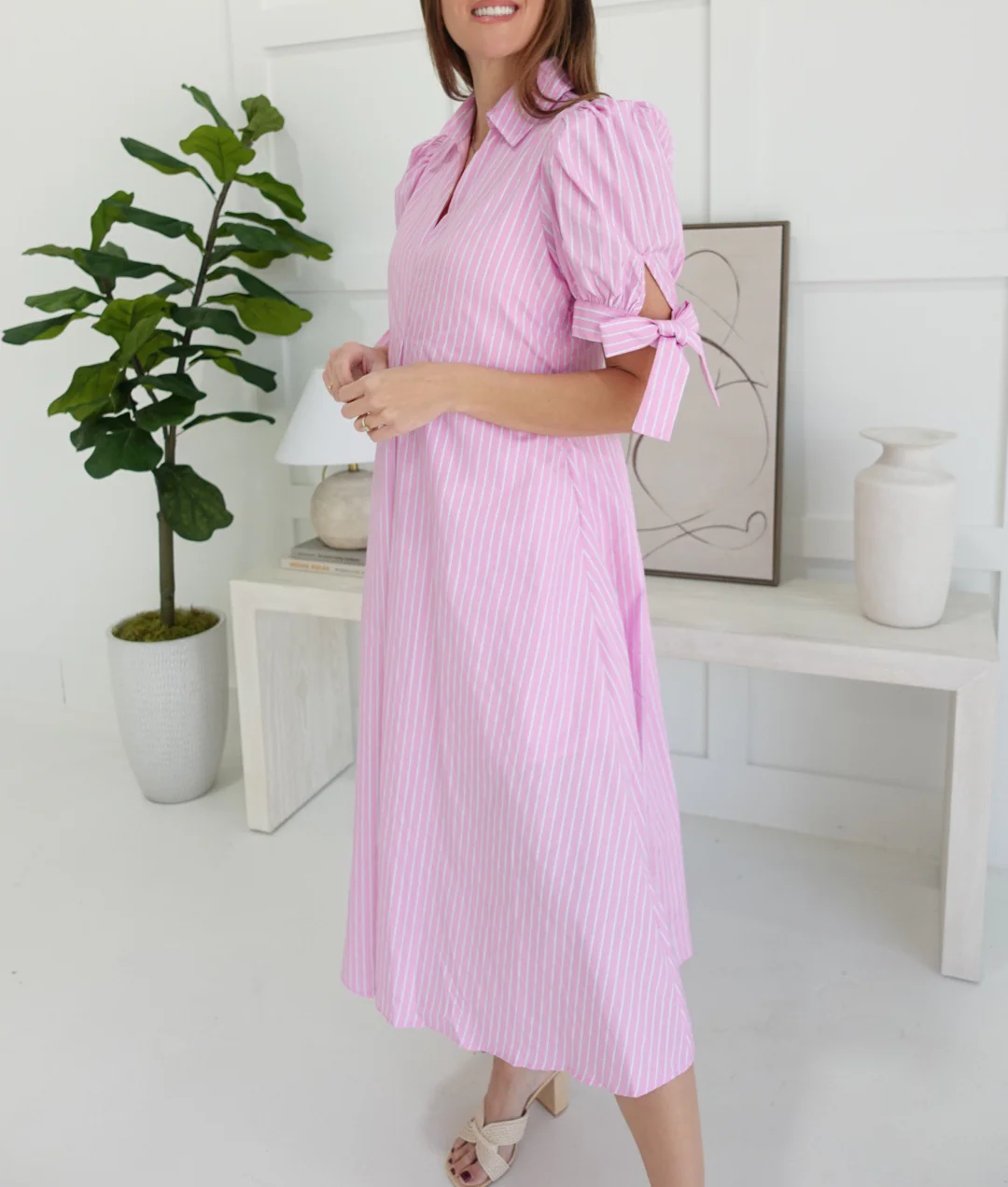 Erica Cotton Midi Dress