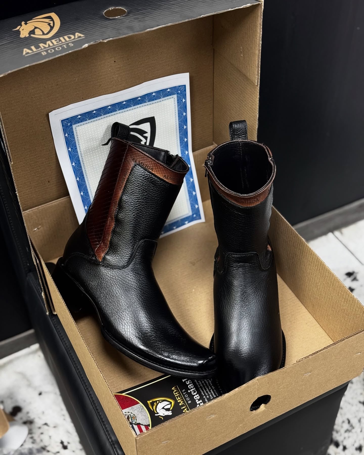 Original Deer Leather Gala Boots