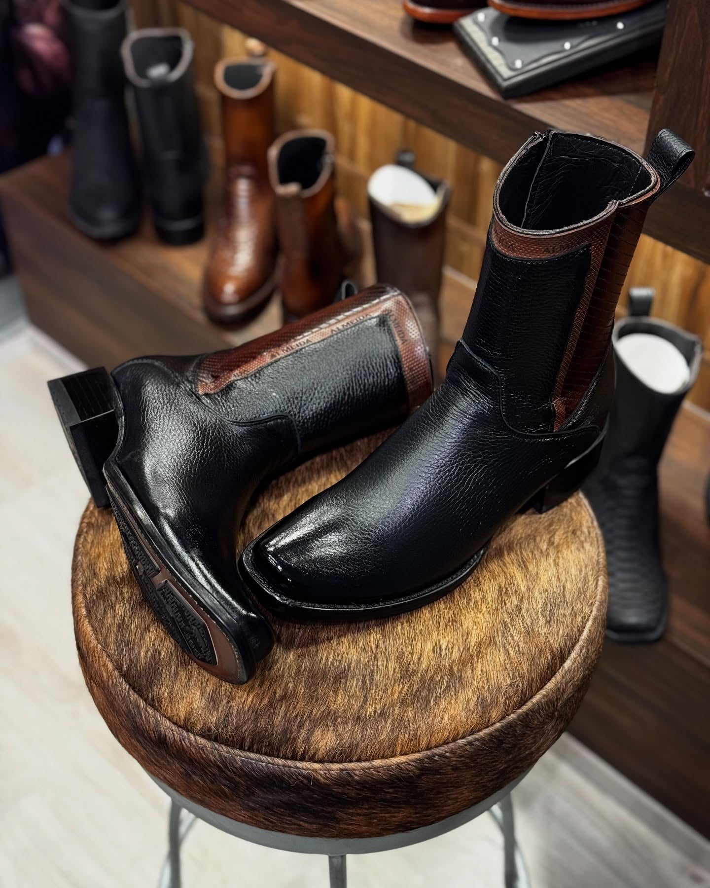 Original Deer Leather Gala Boots