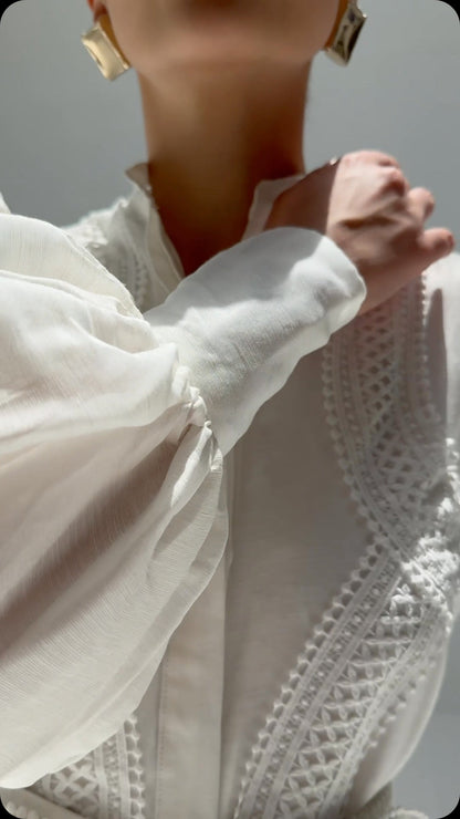 Snow White Maxi Dress