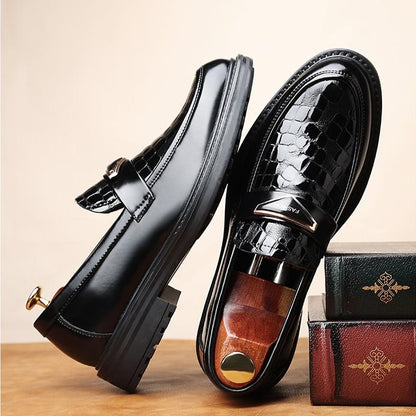 Italian genuine leather versatile casual shoes