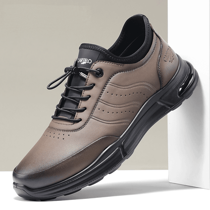 Comfortable leather soft sole versatile men's shoes