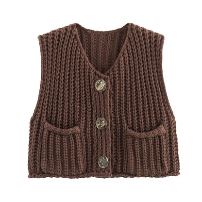 FW24 Chic Knit Vest Top
