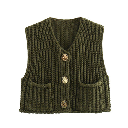 FW24 Chic Knit Vest Top
