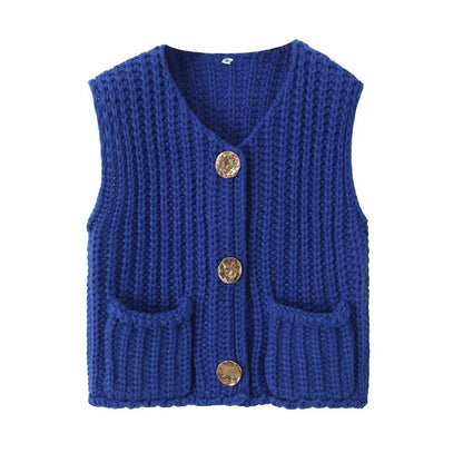 FW24 Chic Knit Vest Top