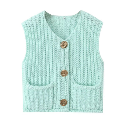 FW24 Chic Knit Vest Top
