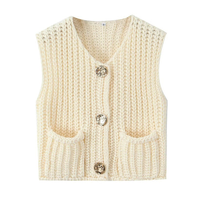 FW24 Chic Knit Vest Top