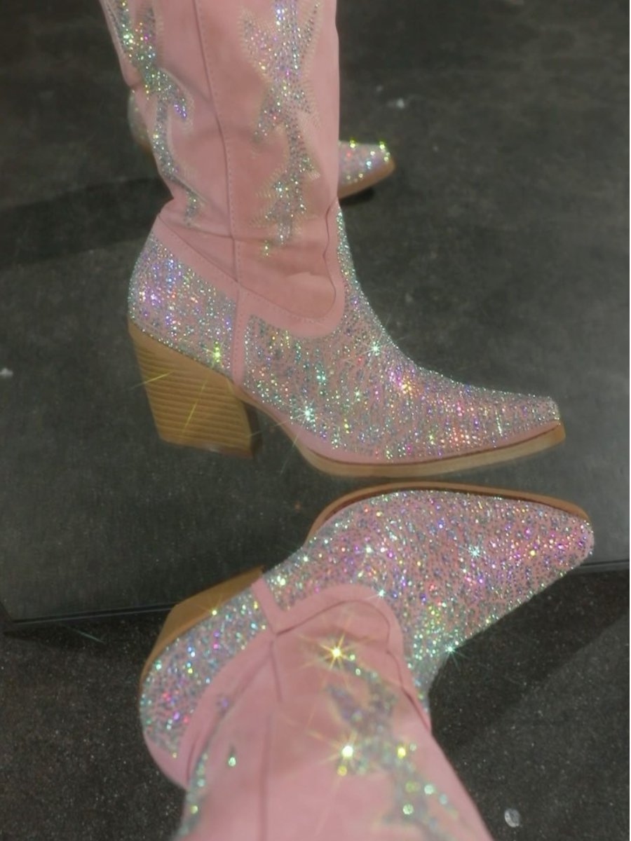 Sparkly Cowboy Boots